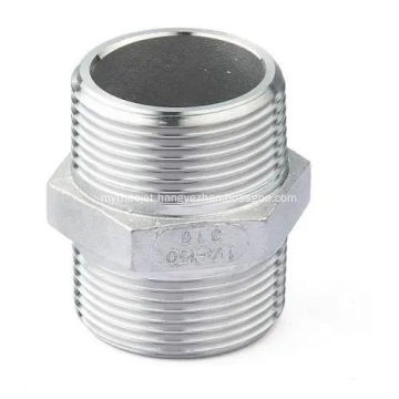 BS3799 Stainless Steel Forged Male Thread Hex Nipple